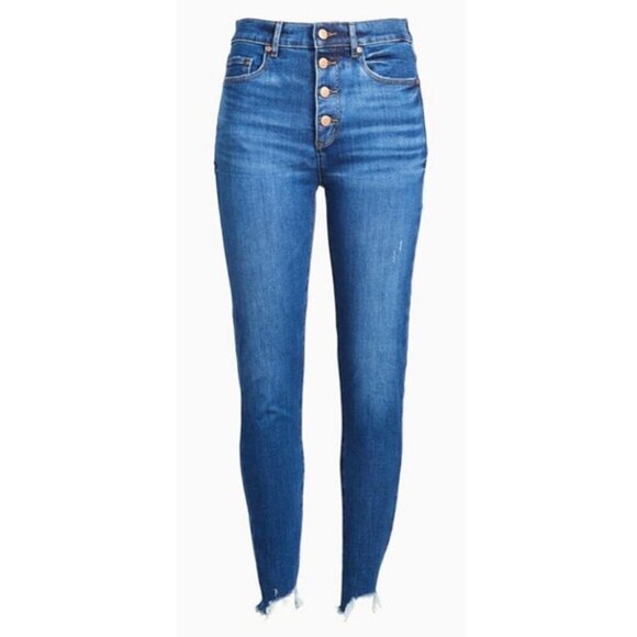 LOFT Women's Skinny Jeans - Blue - Picture 1 of 9